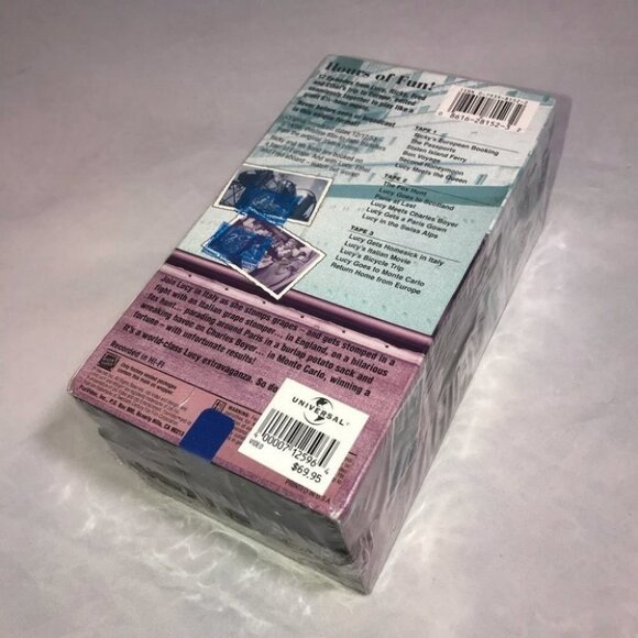 I Love Lucy Adventures in Europe (3 VHS tapes) New sealed collectors - Picture 8 of 11